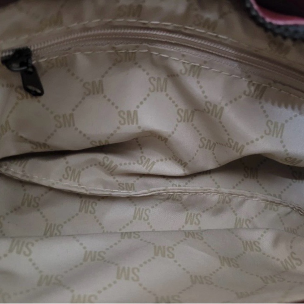 Steve Madden Burgundy Crossbody Shoulder Bag - Picture 14 of 16
